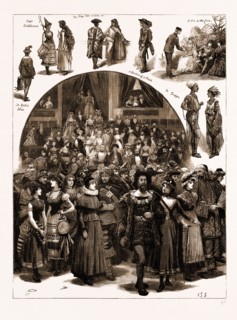 FANCY DRESS BALL AT THE ROYAL ALBERT HALL IN AID OF THE BOLINGBROKE HOUSE PAY HOSPITAL, LONDON, UK,