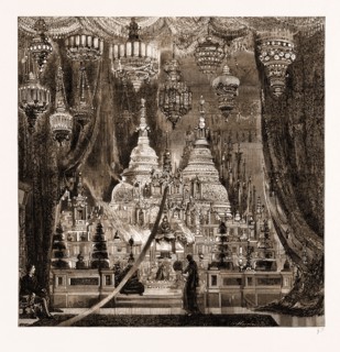 THE LATE QUEEN OF SIAM AND HER INFANT DAUGHTER AT BANGKOK, SIAM, THAILAND, 1883