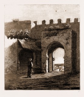 TANGIER, 1883: AN ARCHWAY