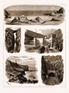 ADEN, 1883: 1. The Brigade Major's Office and Royal Artillery Officers' Mess House at Steamer Point