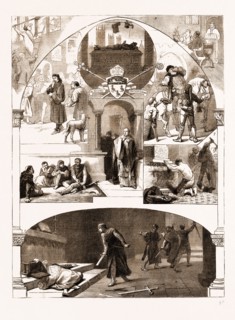 THE ENTHRONISATION OF THE NEW PRIMATE, SOME CANTERBURY VISIONS, UK, 1883: 1. A Puritan Bigot