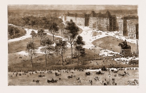 THE IMPROVEMENTS AT HYDE PARK CORNER, AND THE REMOVAL OF THE STATUE OF THE DUKE OF WELLINGTON,