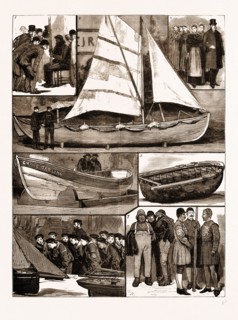 THE INTERNATIONAL FISHERIES EXHIBITION AT SOUTH KENSINGTON, LONDON, UK, 1883: 1. Is He Alive? 2.