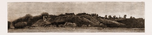 WINCHELSEA FROM THE MARSHES, UK, 1883