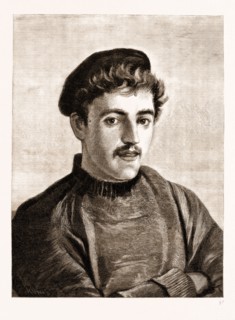 HEADS OF THE PEOPLE: "A CORNISH FISHER LAD'', DRAWN BY ARTHUR HOPKINS