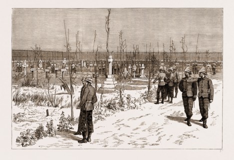 EGYPT, 1883: THE ENGLISH CEMETERY AT TEL-EL-KEBIR