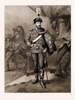 THE GERMAN AUTUMN MANOEUVRES, H.R.H. THE PRINCE OF WALES AS HONORARY COLONEL OF THE BLÃúCHER (FIFTH