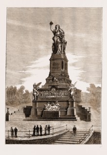 THE GERMAN NATIONAL MONUMENT ON THE NIEDERWALD, 1883: THE GERMANIA STATUE