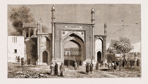 GATEWAY AT PESHAWAR, PAKISTAN, ERECTED TO THE MEMORY OF THE LATE SIR HERBERT EDWARDES, K.C.S.I.,