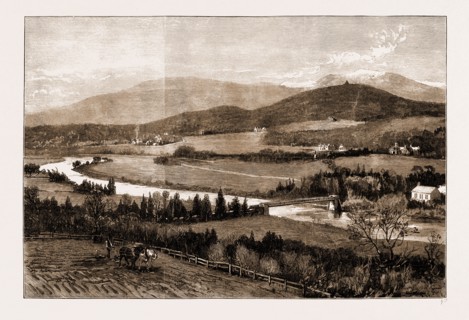 THE PROPOSED RAILWAY NEAR BALMORAL, SCOTLAND, UK, 1883: LOCHNAGAR AND THE VALLEY OF THE DEE