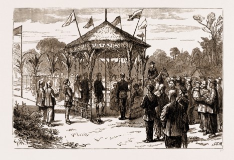 THE FIRST RAILWAY IN THE MALAY PENINSULA: SIR FREDERICK A. WELD, K.C.M.G., GOVERNOR OF THE STRAITS