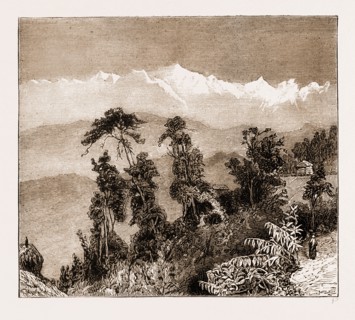 KUNCHINJINGA, A PEAK OF THE HIMALAYAS, 28,156 FEET ABOVE SEA LEVEL, THE ASCENT OF WHICH HAS LATELY