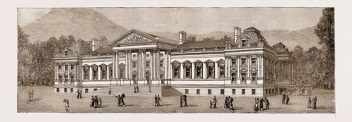 THE NEW HOUSE OF ASSEMBLY, CAPETOWN, SOUTH AFRICA, 1883: EXTERIOR
