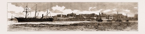 THE REBELLION IN THE SUDAN, 1883: SUAKIM, ON THE RED SEA, NEAR WHICH PLACE COMMANDER MONCRIEFF'S