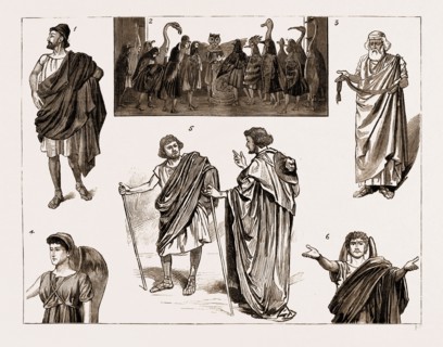 THE PERFORMANCE OF "THE BIRDS" OF ARISTOPHANES AT ST. ANDREW'S HALL, CAMBRIDGE, BY MEMBERS OF THE