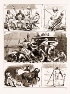 THE REBELLION IN THE SUDAN, WITH BAKER PASHA'S REINFORCEMENTS: FROM SUEZ TO SUAKIM BY THE RED SEA,