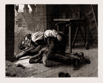 THE MAYOR OF CASTERBRIDGE, DRAWN BY ROBERT BARNES, THOMAS HARDY, 1886; " 'Now,' said Henchard