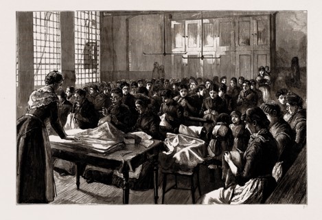 THE LABOUR TEST: NEEDLEWORK, 1886