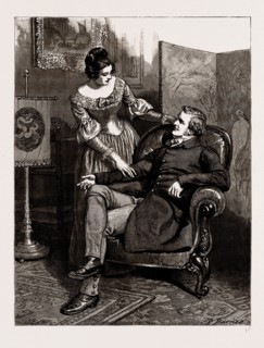 THE MAYOR OF CASTERBRIDGE, DRAWN BY ROBERT BARNES, WRITTEN BY THOMAS HARDY, 1886; "Well, Lucetta,