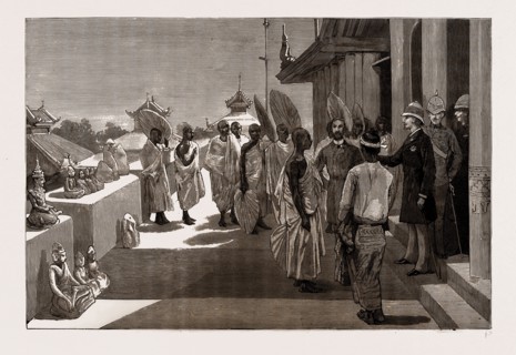 WITH LORD DUFFERIN IN BURMA: THE VICEROY AT MANDALAY RETURNING BUDDHIST IMAGES TO THE ARCHBISHOP
