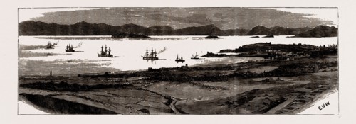 THE DIFFICULTY BETWEEN TURKEY AND GREECE: THE FOREIGN AMBASSADORS AT ATHENS LEAVING THE PIRAEUS,