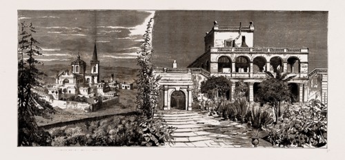 THE PALACE OF SAN ANTONIO, MALTA, THE HOME OF THE DUKE OF EDINBURGH, DURING HIS COMMAND OF THE