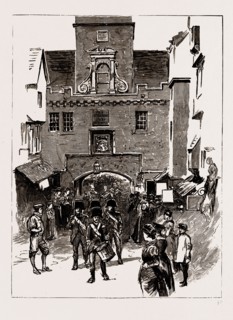 THE OPENING OF THE INTERNATIONAL EXHIBITION AT EDINBURGH BY PRINCE ALBERT VICTOR, UK, 1886: THE