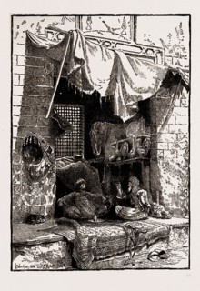 ILLUSTRATIONS FROM THE CATALOGUE OF THE ROYAL INSTITUTE OF PAINTERS IN WATER COLOURS, 1886: BAZAAR