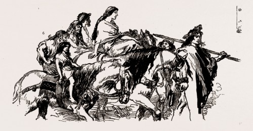 ILLUSTRATIONS FROM THE CATALOGUE OF THE ROYAL SOCIETY OF PAINTERS IN WATER COLOURS, 1886: THE FIRST