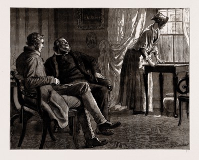 THE MAYOR OF CASTERBRIDGE, DRAWN BY ROBERT BARNES, WRITTEN BY THOMAS HARDY, 1886; "Elizabeth, my