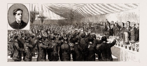 THE COMING OF AGE OF THE DUKE OF NEWCASTLE: FESTIVITIES AT CLUMBER, NEAR WORKSOP, NOTTINGHAM, UK,