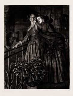 THE MAYOR OF CASTERBRIDGE, DRAWN BY ROBERT BARNES, WRITTEN BY THOMAS HARDY, 1886; "Lucetta's eyes