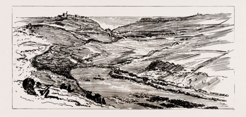 THE VOLUNTEER MANOEUVRES AT DOVER, UK, 1886: THE MARCH PAST