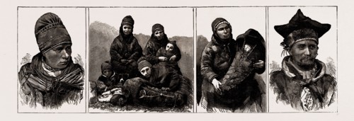 LAPPS AT TROMSODALEN, NORWAY, 1886