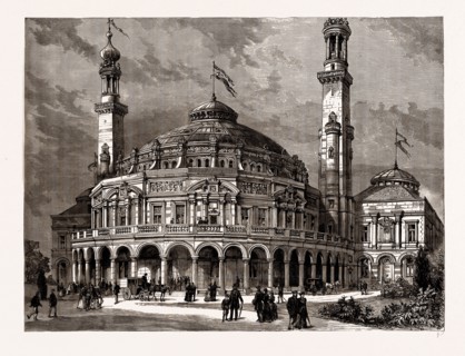 THE PEOPLE'S PALACE FOR EAST LONDON, THE FOUNDATION STONE OF WHICH IS TO BE LAID BY THE PRINCE AND