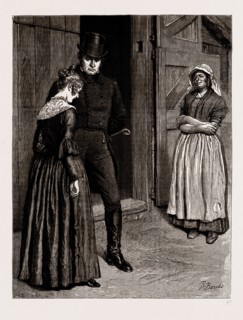 THE MAYOR OF CASTERBRIDGE, DRAWN BY ROBERT BARNES, WRITTEN BY THOMAS HARDY, 1886; "Did you do it,