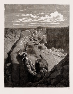 SCOTT FALLS, KALAHARI DESERT, 1886