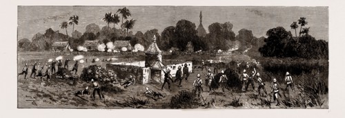THE EXPEDITION TO UPPER BURMA, 1886: THE STORMING OF ZEEDAW BY THE ROYAL WELSH FUSILIERS