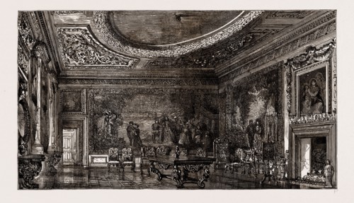 HAM HOUSE, NEAR RICHMOND, UK, 1886: CABAL ROOM