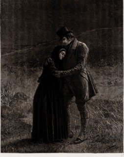 THE MAYOR OF CASTERBRIDGE, DRAWN BY ROBERT BARNES, WRITTEN BY THOMAS HARDY, 1883; "I don't drink