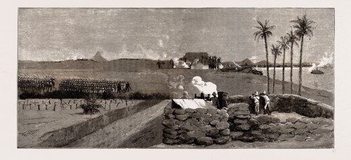 WITH THE NILE FRONTIER FIELD FORCE, ATTACK ON THE REBELS AT KOSHEY AND GINISS, 1886: Wire