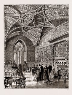 EATON HALL: THE GREAT DRAWING ROOM, UK, 1886
