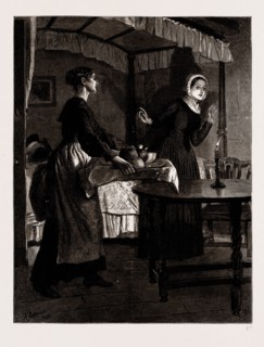 THE MAYOR OF CASTERBRIDGE, DRAWN BY ROBERT BARNES, WRITTEN BY THOMAS HARDY, 1886; "Her mother