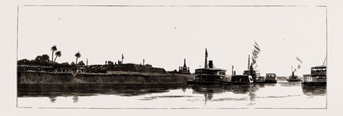 THE EXPEDITION TO UPPER BURMA: THE FORTS OF AVA, WHERE THEEBAW'S ARMY SURRENDERED TO THE BRITISH,