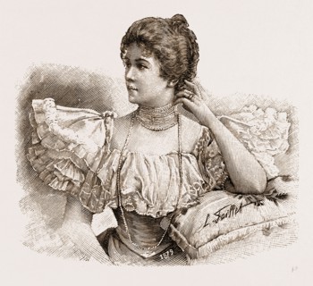 A BECOMING BODICE, UK, 1897, FASHION