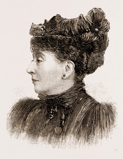 THE LATE LADY LAWSON Photo by Elliott and Fry, Baker Street