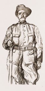 A SERGEANT AND A PRIVATE, NEW ZEALAND MOUNTED
