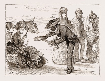 THE PARADE ARIADNE, The Royal Yacht Squadron Regatta at Cowes, UK in 1873