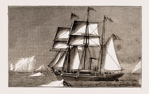 ARCTIC EXPLORATION THE DIANA 1873