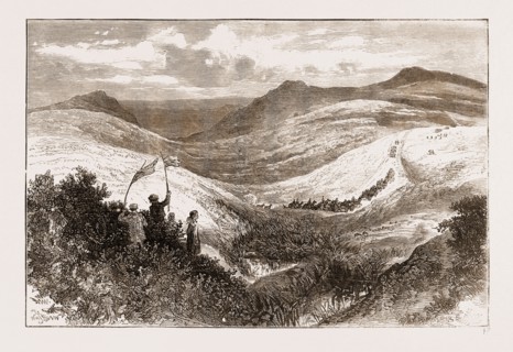 ROAD FROM PRINCE TOWN TO HORRABRIDGE, autumn manoeuvers 1873